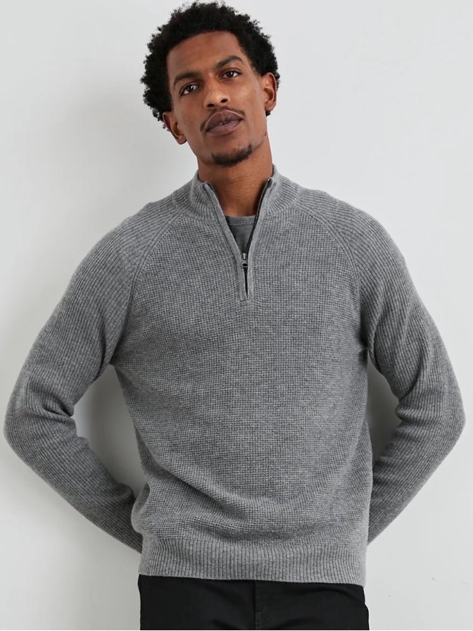 Rails Stark Quarter Zip In Finch